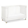 Picture of Tanner 3-In-1 Convertible Crib - Warm White | by Namesake