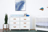 Picture of Tanner 6-Drawer Dresser - Warm White | by Namesake