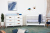 Picture of Tanner Crib & Dresser Package - warm white | by Namesake