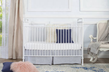 Picture of Abigail 3-n-1 Crib - Washed White Iron