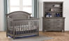 Picture of Como Arch Top Forever Crib - Distressed Granite - by Pali Furniture