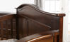 Picture of Napoli Curved Top Forever Convertible Crib - Mocacchino Finish by Pali Furniture