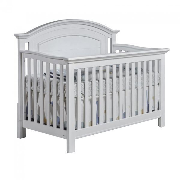 Picture of Como Arch Top Forever Crib - Vintage White - by Pali Furniture