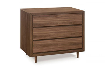 Picture of Ubabub Nifty 3 Drawer Dresser-Walnut