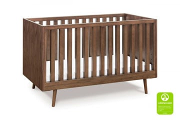 Picture of Ubabub Nifty Timber 3-In-1 Crib - Walnut