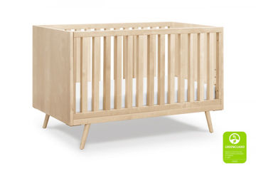 Picture of Ubabub Nifty Timber 3-In-1 Crib - Natural Birch