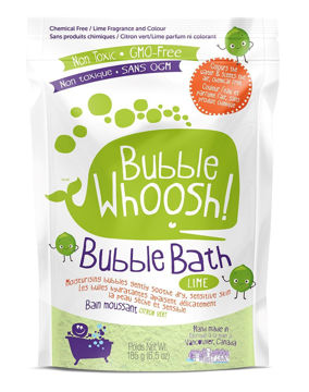 Picture of Bubble Woosh Lime - moisturizing foaming bath powder by Loot Toy