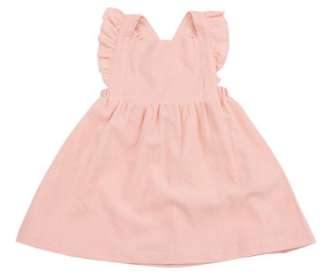 Picture of Angel Dear Corduroy Pinafore Dress - Rust