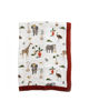 Picture of Deluxe Muslin Baby Blanket - Safari Social by Little Unicorn