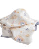 Picture of Deluxe Muslin Baby Blanket - Rainbows & Rain by Little Unicorn