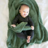 Picture of Bamboni Receiving Blanket Olive - Medium - 30" x40"