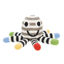 Picture of Octopus Rattle Black and White - Free Trade 100% Cotton - by Pebble