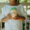 Picture of Friendly Fruit Rattle Pineapple - Free Trade 100% Cotton - by Pebble