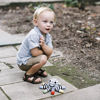 Picture of Octopus Rattle Black and White - Free Trade 100% Cotton - by Pebble
