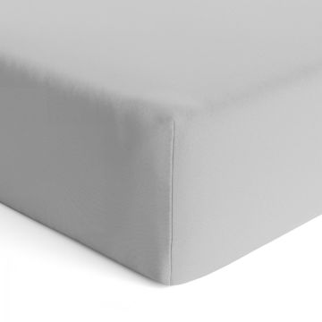 Picture of Crib Sheet - Cotton Percale - Gray | by Kushies