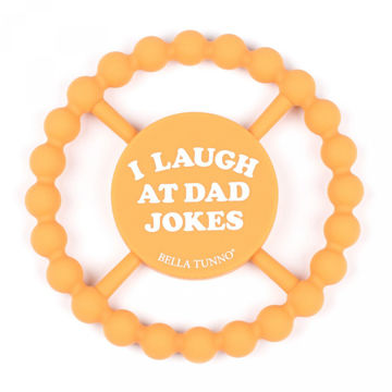 Picture of I Laugh at Dad Jokes Teether - by Bella Tunno
