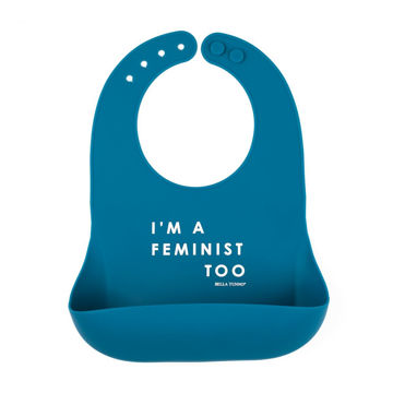 Picture of I'm a Feminist Too Wonder Bib - by Bella Tunno