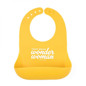 Picture of Teeny Weeny Wonder Woman Wonder Bib - by Bella Tunno