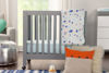 Picture of Origami Mini Folding Crib - Gray - By Babyletto