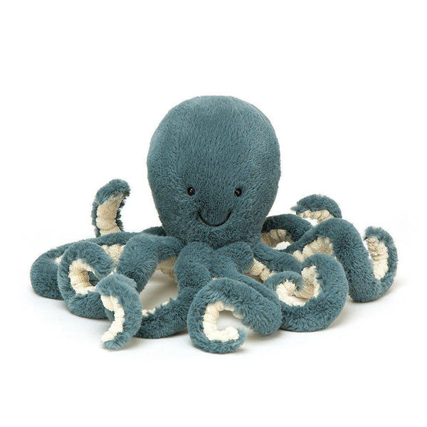 Picture of Storm Octopus Large - 19" x 7" - Ocean Life by Jellycat