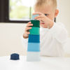 Picture of Cool Blue Happy Stacks - by Bella Tunno