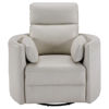 Picture of Raggio Power Swivel Recliner - Florence Ivory Leather | by PL Heritage Furniture 