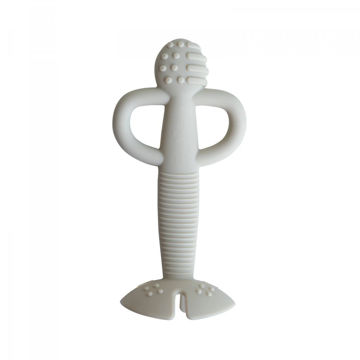 Picture of A Busy Baby Teether & Training Spoon - Tan