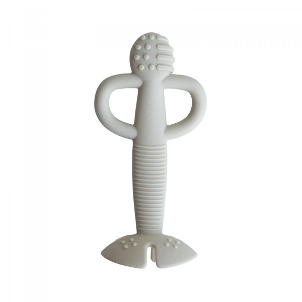 Picture of A Busy Baby Teether & Training Spoon - Tan