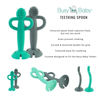 Picture of A Busy Baby Teether & Training Spoon - Tan
