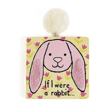 Picture of If I Were a Rabbit Book (Tulip Pink) by Jellycat