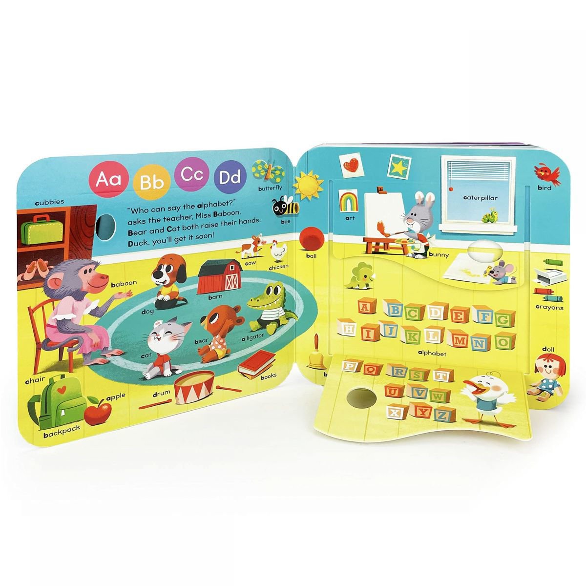 Peek-a-Flap ABC - Lift-a-Flap Board Book for Curious Minds and Little  Learners