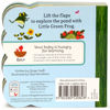 Picture of Little Green Frog Chunky Lift a Flap book | Cottage Door Press
