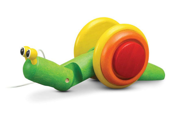 Picture of Pull-Along Snail - by Plan Toys
