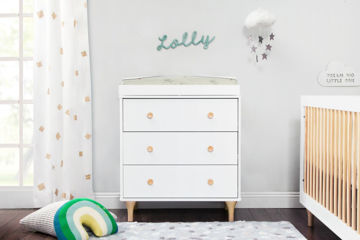 Picture of Lolly 3-Drawer Changer Dresser with Removable Changer Tray - By Babyletto