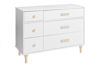 Picture of Lolly 6 Drawer Double Dresser - By Babyletto