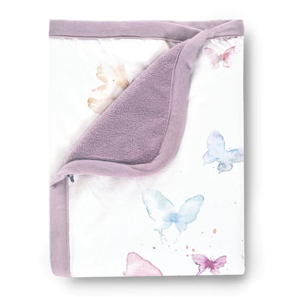 Picture of Butterfly Jersey Cuddle Blanket by Oilo