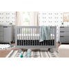 Picture of Hudson 3-in-1 Convertible Crib Grey with Toddler Bed Conversion Kit- By Babyletto