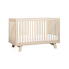 Picture of Hudson 3-in-1 Convertible Crib Washed Natural with Toddler Bed Conversion Kit- By Babyletto
