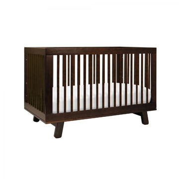 Picture of Hudson 3-in-1 Convertible Crib Espresso with Toddler Bed Conversion Kit- By Babyletto