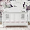 Picture of Juliette 6-in-1 Convertible Crib with toddler guardrail -  Bianca White