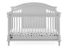 Picture of Juliette 6-in-1 Convertible Crib with toddler guardrail -  Moonstruck Grey