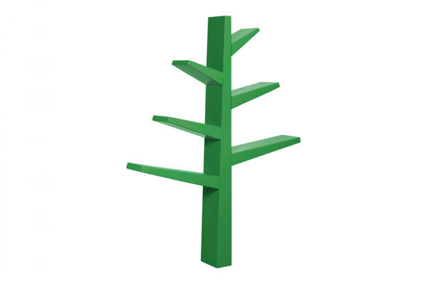 Picture of Spruce Tree Bookcase - Green By Baby Letto