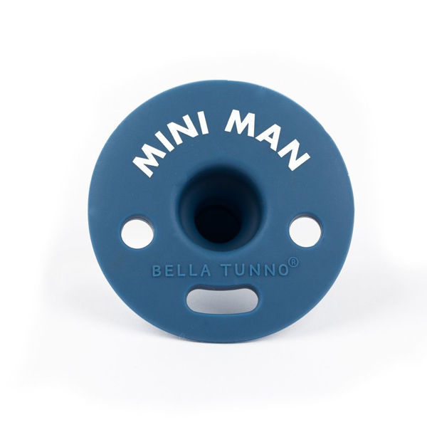 Picture of Mini Man Bubbi Pacifier - by Bella Tunno