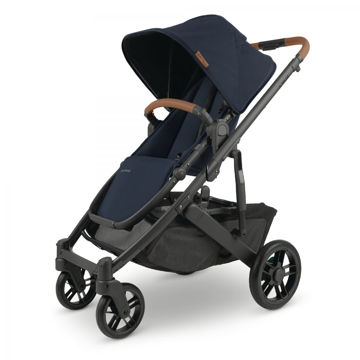 Picture of Cruz V2 Stroller - Noa - (Navy/Carbon/Saddle) | By Uppa Baby