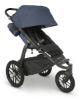 Picture of Uppa Baby Ridge Jogging and All Terrain Stroller - Reggie (Slate Blue on Carbon Frame)