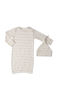 Picture of 5 Piece PJ Set - Mom and Me - Morse Code Love- Extra Small