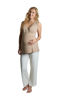 Picture of 5 Piece PJ Set - Mom and Me - Morse Code Love- Extra Small