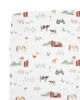 Picture of Cotton Muslin Crib Sheet - Farmyard by Little Unicorn