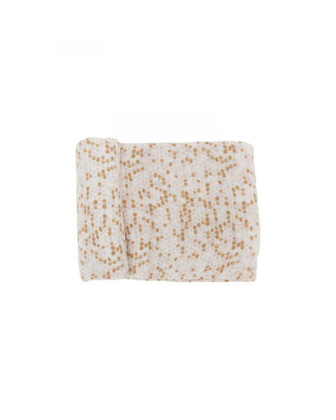 Picture of Cotton Muslin Swaddle Single - Honeycomb by Little Unicorn