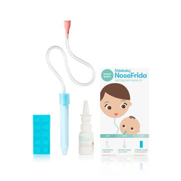 Fridababy NoseFrida Snotsucker Saline Kit